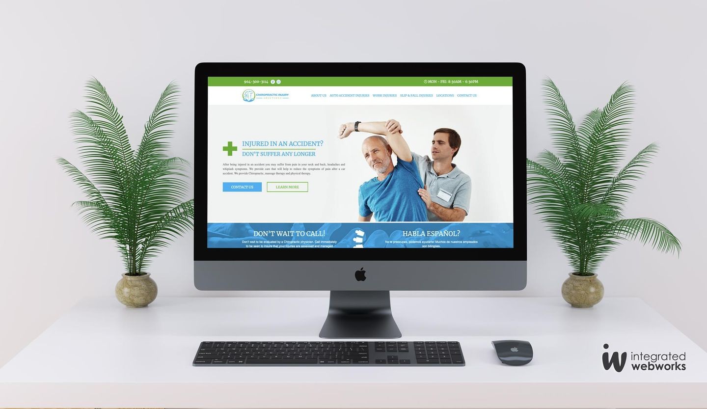 Chiropractic Injury Solutions New Website