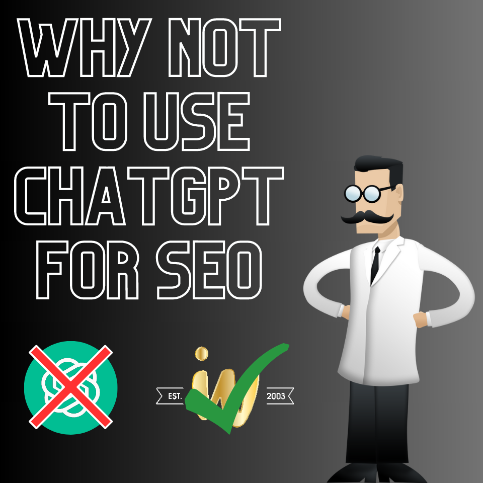 Why Not to Use ChatGPT for Content Creation and SEO