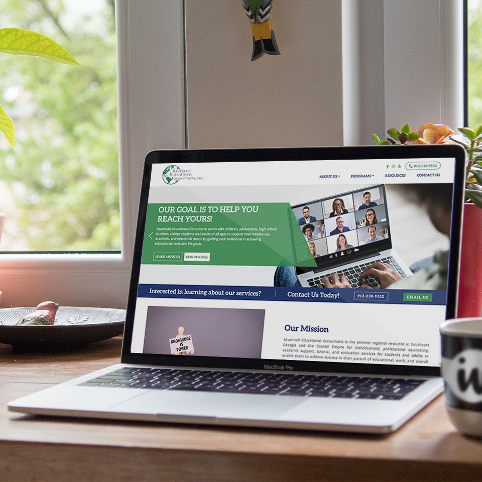 Savannah Educational Consultants Website Redesign