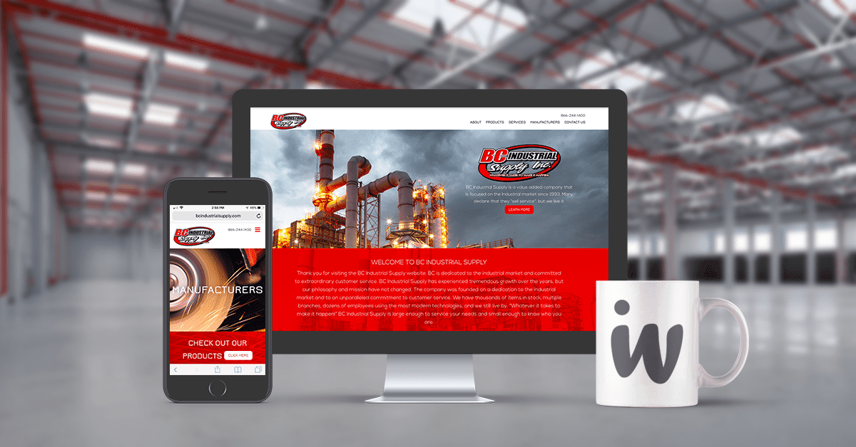 BC Industrial Supply Inc New Website